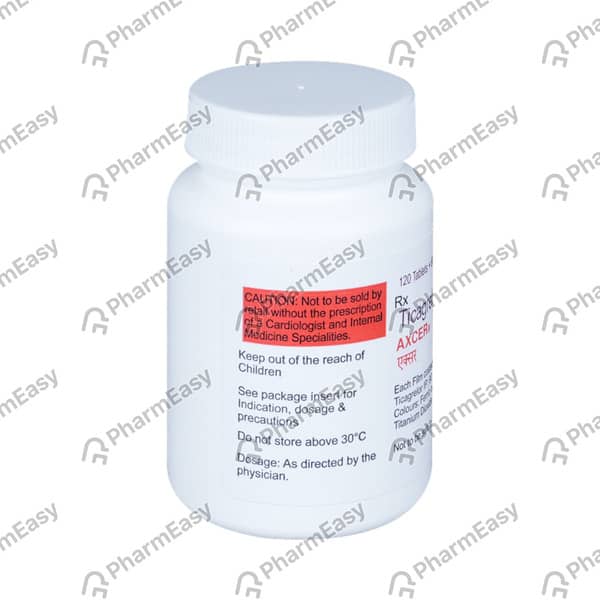 Axcer 90mg Bottle Of 120 Tablets