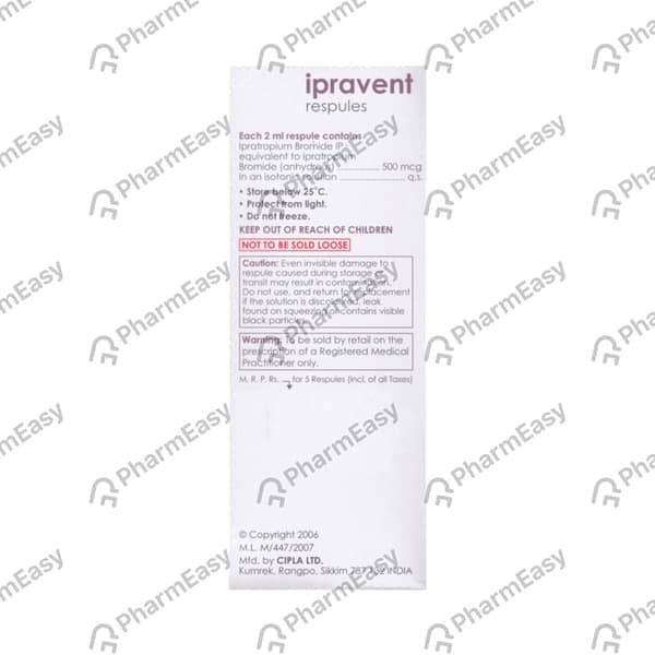 Ipravent Respule 2.5 Ml