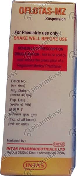 Oflotas Mz Mango Flavour Bottle Of 30ml Suspension