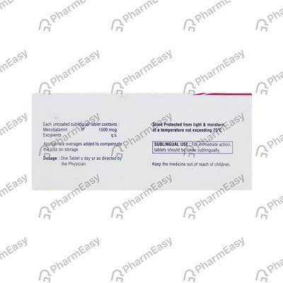 Mecobal 1500 Mcg Strip Of 10 Tablets