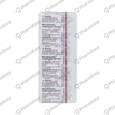 Mecobal 1500 Mcg Strip Of 10 Tablets