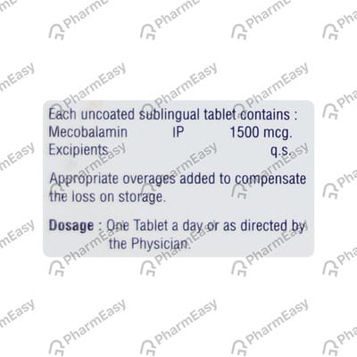 Mecobal 1500 Mcg Strip Of 10 Tablets
