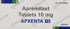 Apxenta 10mg Strip Of 10 Tablets