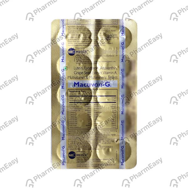 Macuvon G Strip Of 10 Tablets