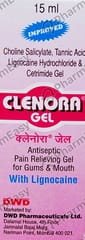 Clenora Bottle Of 15ml Mouth Gel