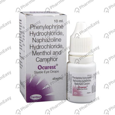 Ocurest New Bottle Of 10ml Eye Drops