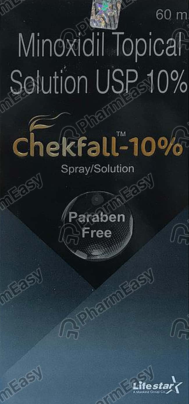 Chekfall 10 %W/V Skin Solution (60): Uses, Side Effects, Price & Dosage | PharmEasy Chekfall 10 %W/V Skin Solution (60): Uses, Side Effects, Price & Dosage | PharmEasy