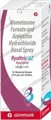 RYALTRIS AZ BOTTLE OF 75MD NASAL SPRAY