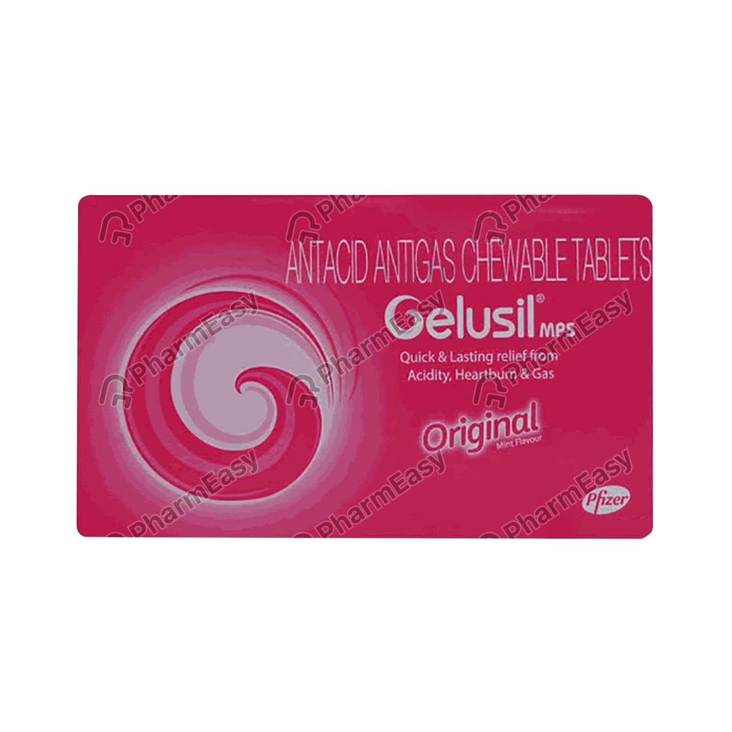 Buy Gelusil Mps Original Mint Flavour Tablet 15'S Online at Flat 18