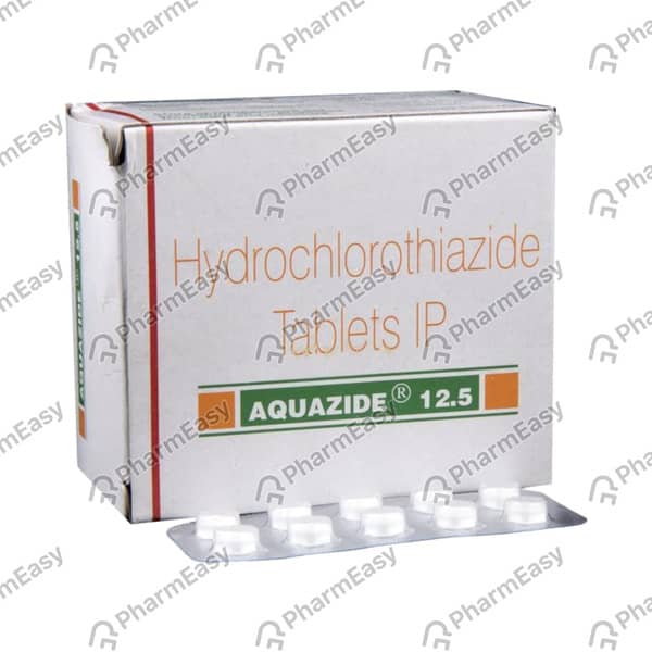 Aquazide 12.5 Strip Of 20 Tablets