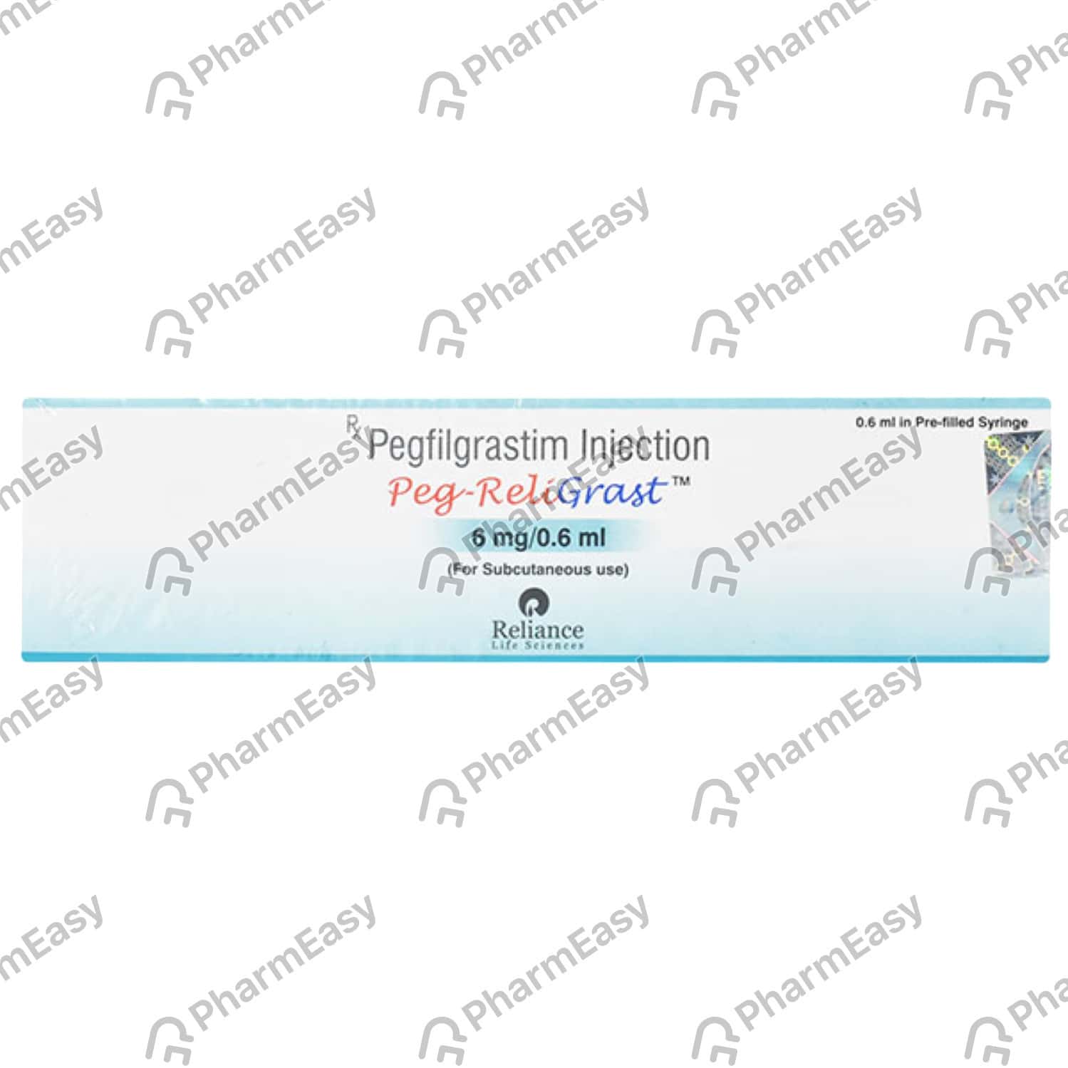 Pegrow Injection Peg Religrast 6 MG/0.6ML Injection (0.6): Uses, Side Effects, Price ...