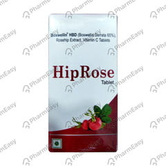 HIP ROSE BOTTLE OF 16 TABLETS