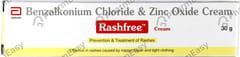 Rashfree Tube Of 30gm Cream