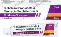 CLODERM N CREAM 15GM