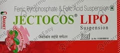 JECTOCOS LIPO STRAWBERRY FLAVOUR BOTTLE OF 150ML SUSPENSION