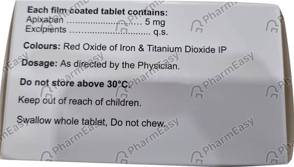 Apigy 5mg Strip Of 14 Tablets
