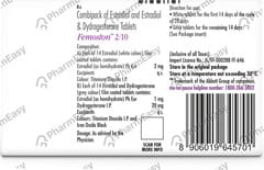 FEMOSTON 2/10MG STRIP OF 28 COMBIPACK TABLETS
