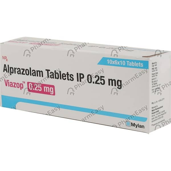 Viazop 0.25mg Strip Of 10 Tablets