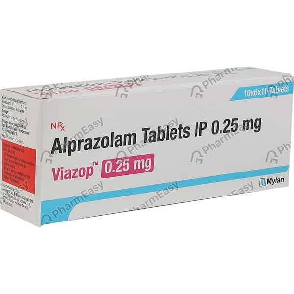 Viazop 0.25mg Strip Of 10 Tablets