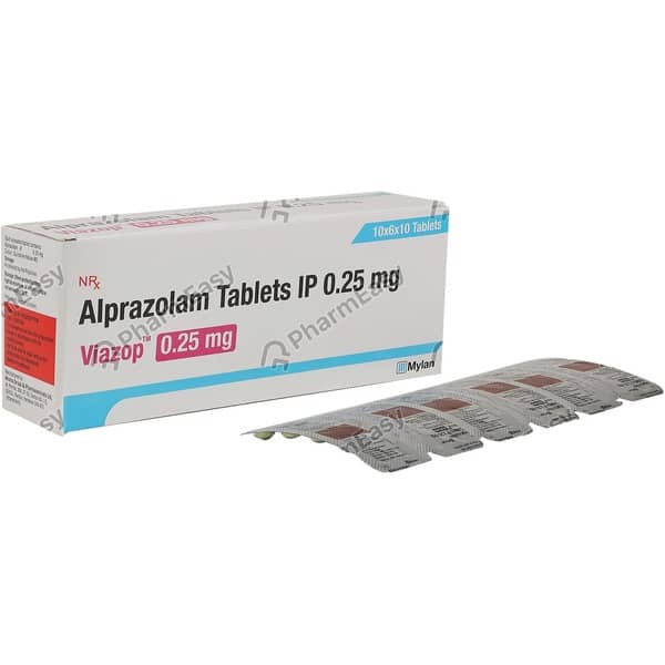 Viazop 0.25mg Strip Of 10 Tablets