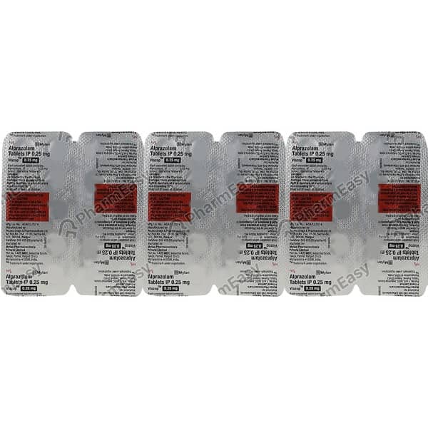 Viazop 0.25mg Strip Of 10 Tablets