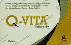 Q VITA STRIP OF 10 TABLETS
