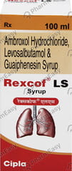 Rexcof Ls Bottle Of 100ml Syrup