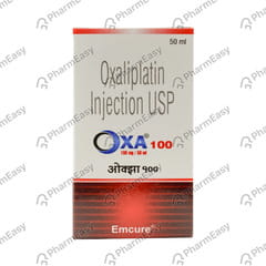OXALIPTIN 100MG VIAL OF 50ML INJECTION