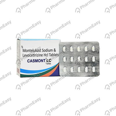 Casmont Lc Strip Of 10 Tablets