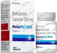 MOLULIFE 200MG BOTTLE OF 40 CAPSULES