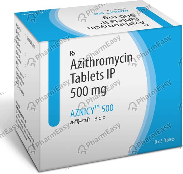 Aznicy 500mg Strip Of 5 Tablets