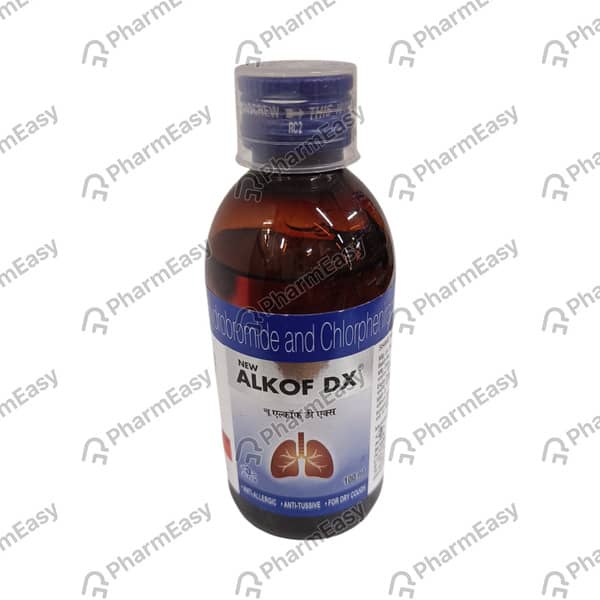 New Alkof Dx Bottle Of 100ml Syrup