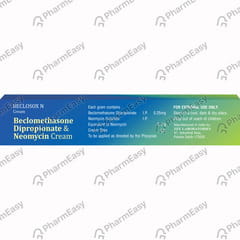 BECLOSOX N TUBE OF 15GM CREAM