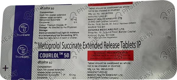 Courlol 50mg Strip Of 10 Tablets