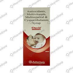ONVIT BOTTLE OF 200ML SYRUP