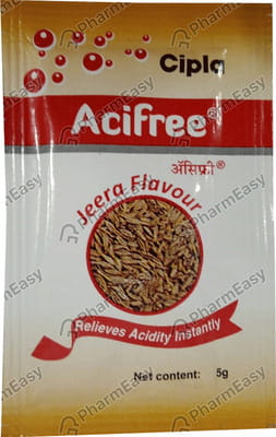 Acifree Jeera Flavour Sachet Of 5gm Powder