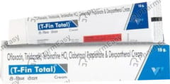 T FIN TOTAL TUBE OF 15GM CREAM
