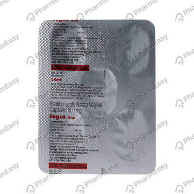 Fegus Strip Of 1 Vaginalcapsule