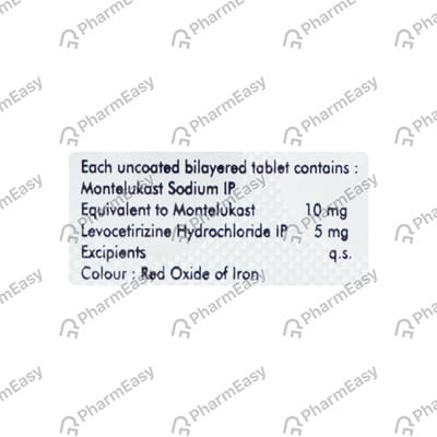 Levoler M 10/5 Mg Strip Of 10 Tablets