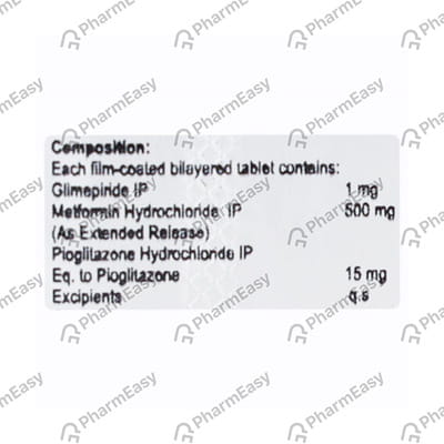 Glynamic Mp 1mg Strip Of 10 Tablets