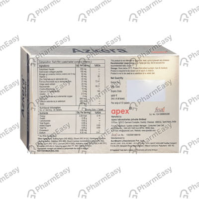 Azkera Strip Of 10 Tablets