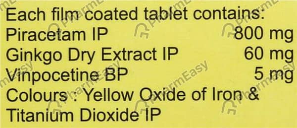 Ginkolyst Strip Of 10 Tablets