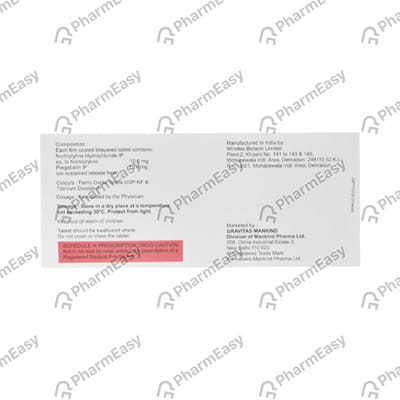 Mahagaba Nt 75mg Strip Of 10 Tablets