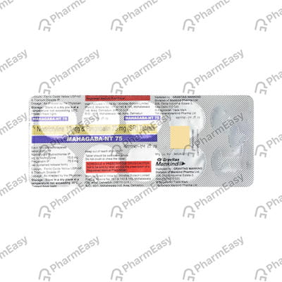Mahagaba Nt 75mg Strip Of 10 Tablets