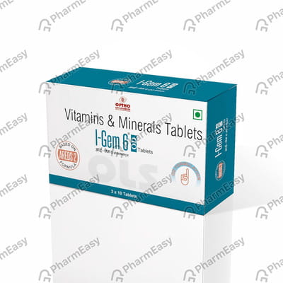 I Gem 6 Od Strip Of 10 Tablets