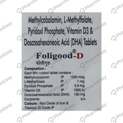 Foligood D Strip Of 10 Tablets