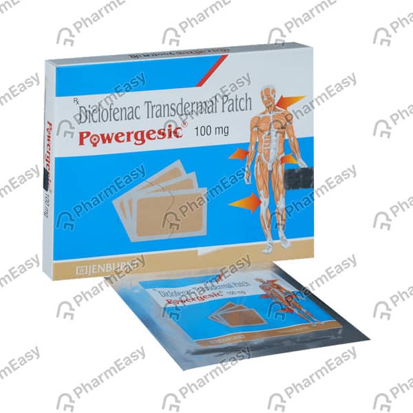 Powergesic 100 Mg Transdermal Patch 1 No'S
