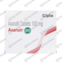 AVANAIR 100MG STRIP OF 4 TABLETS