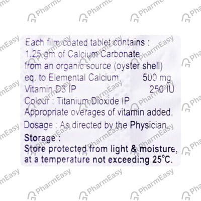 Hilcal Xt Strip Of 15 Tablets