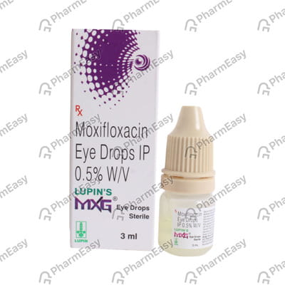 Mxg Bottle Of 3ml Eye Drops